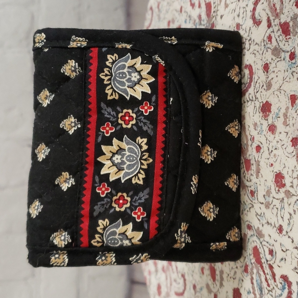 Vintage Vera Bradley Trifold Fabric Wallet